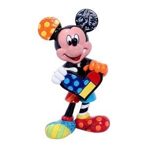 Disney Mickey Mouse Holding Heart - Mini Figurine