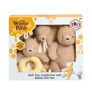 WINNIE THE POOH 100TH ANNIVERSARY 3 PIECE GIFTSET